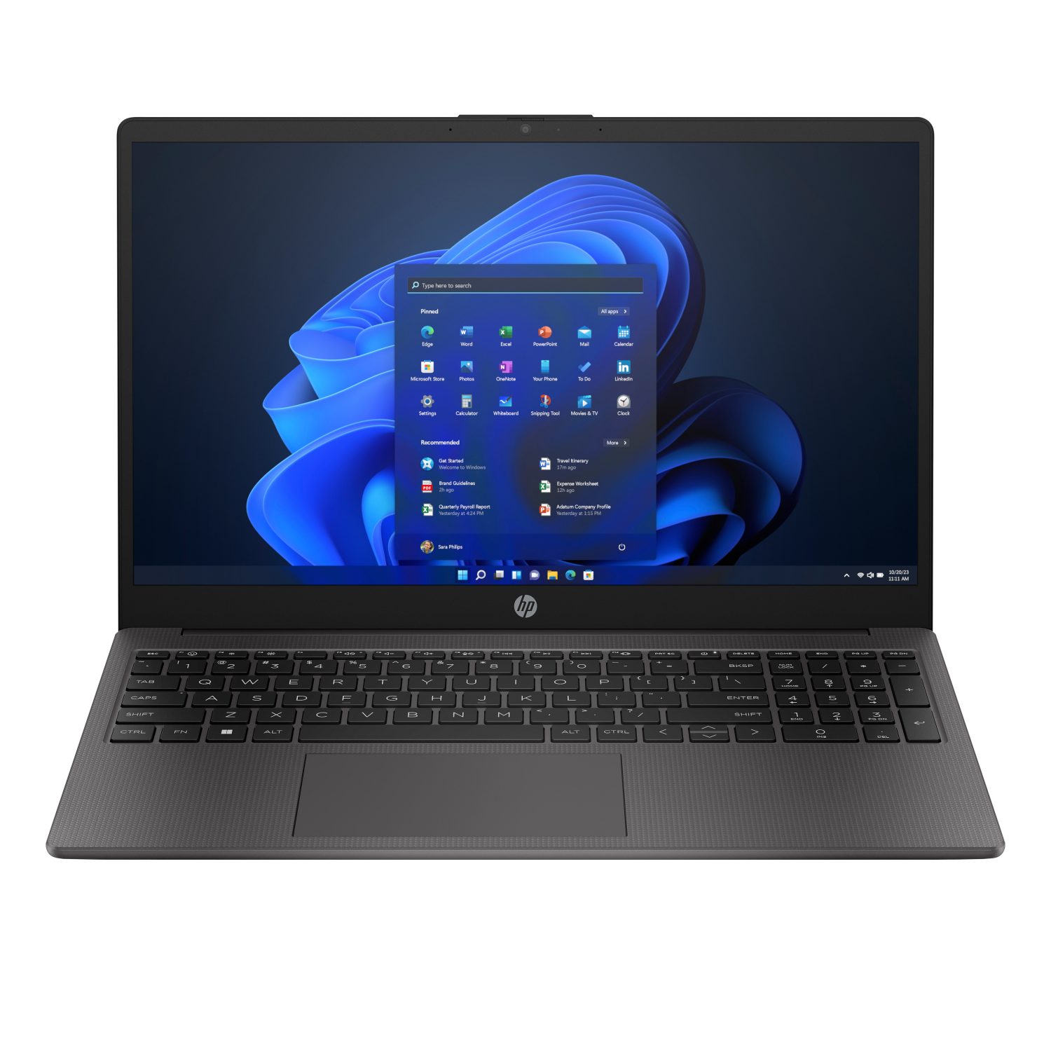 HP 7330U Laptops - 15.6 Inches - 8GB - Black