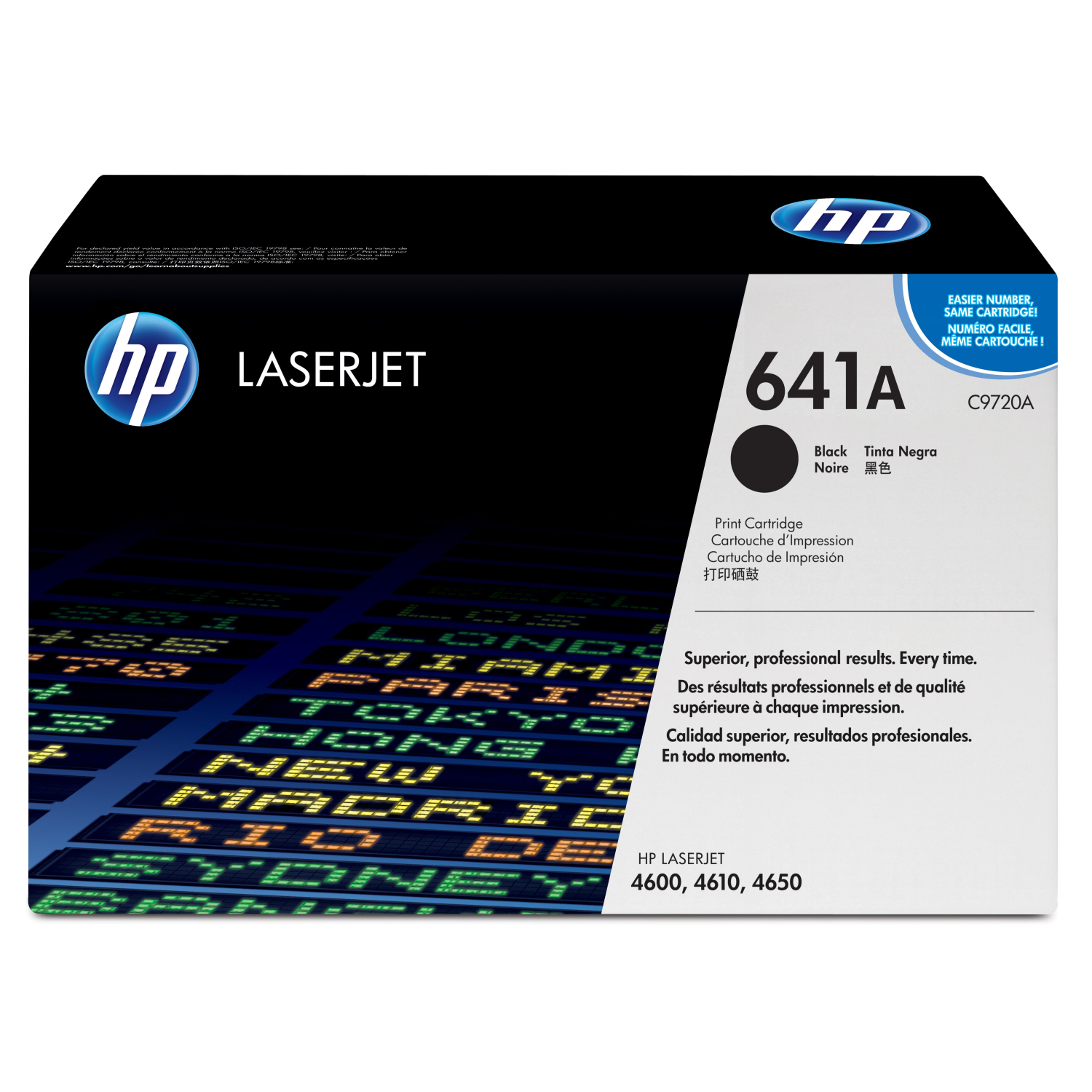 HP C9720A Toner Cartridges - Multi