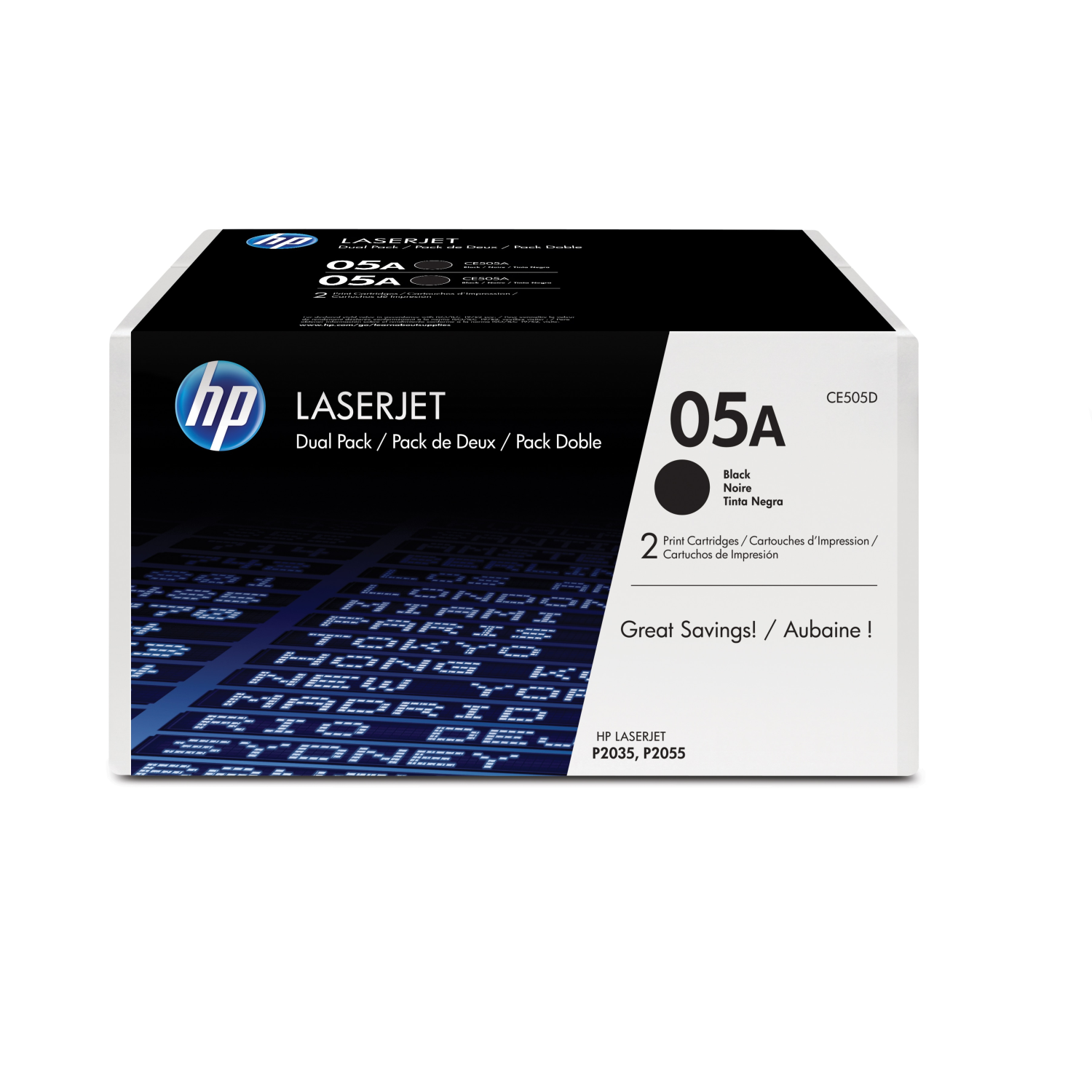 HP CE505D Toner Cartridges
