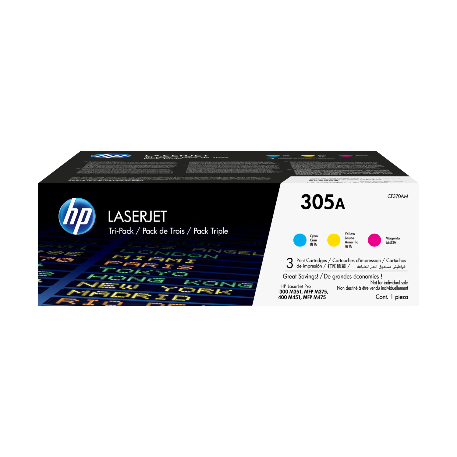 HP CF370AM Toner Cartridges