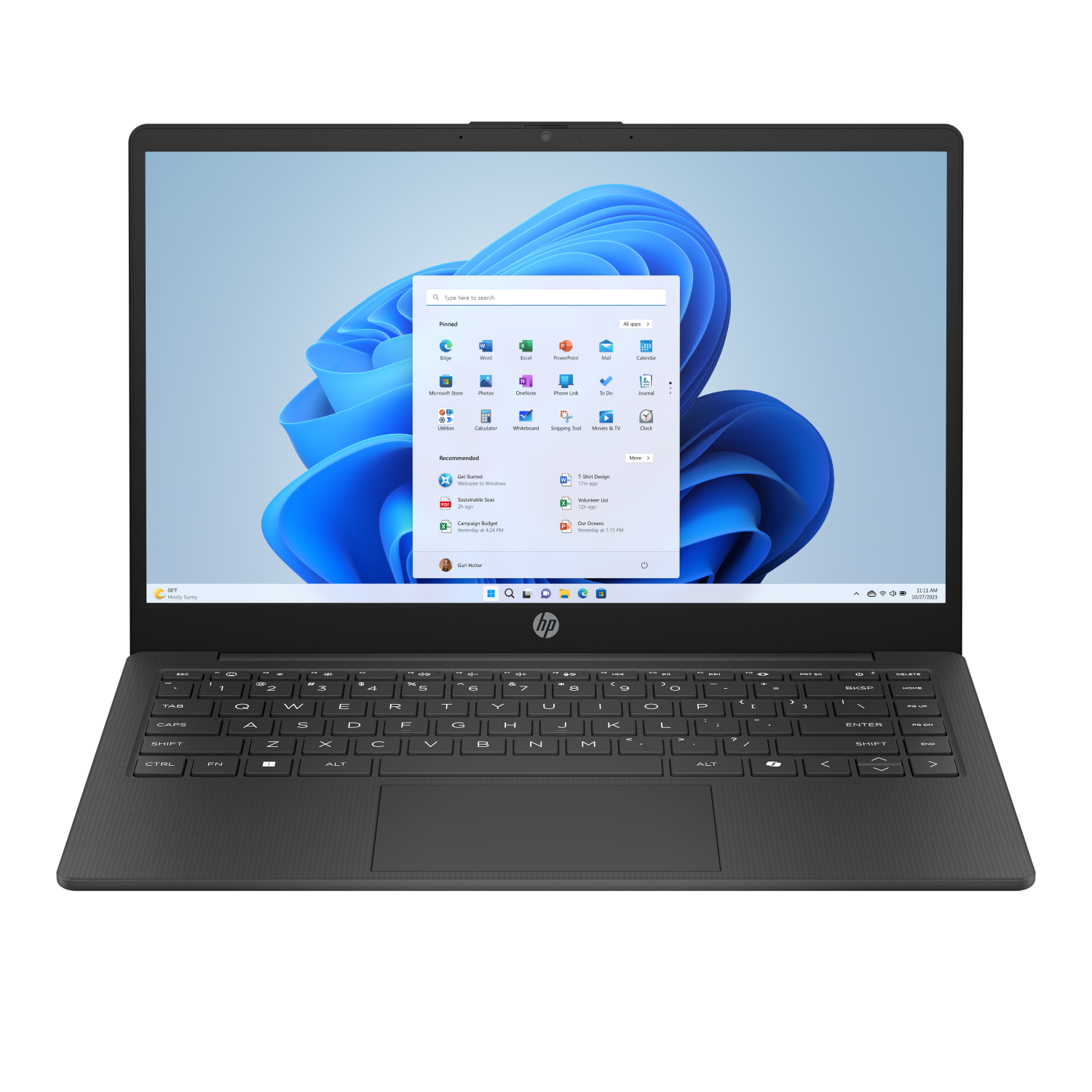 HP 14-ep2001na Laptops - 14 Inches - 4GB - Black