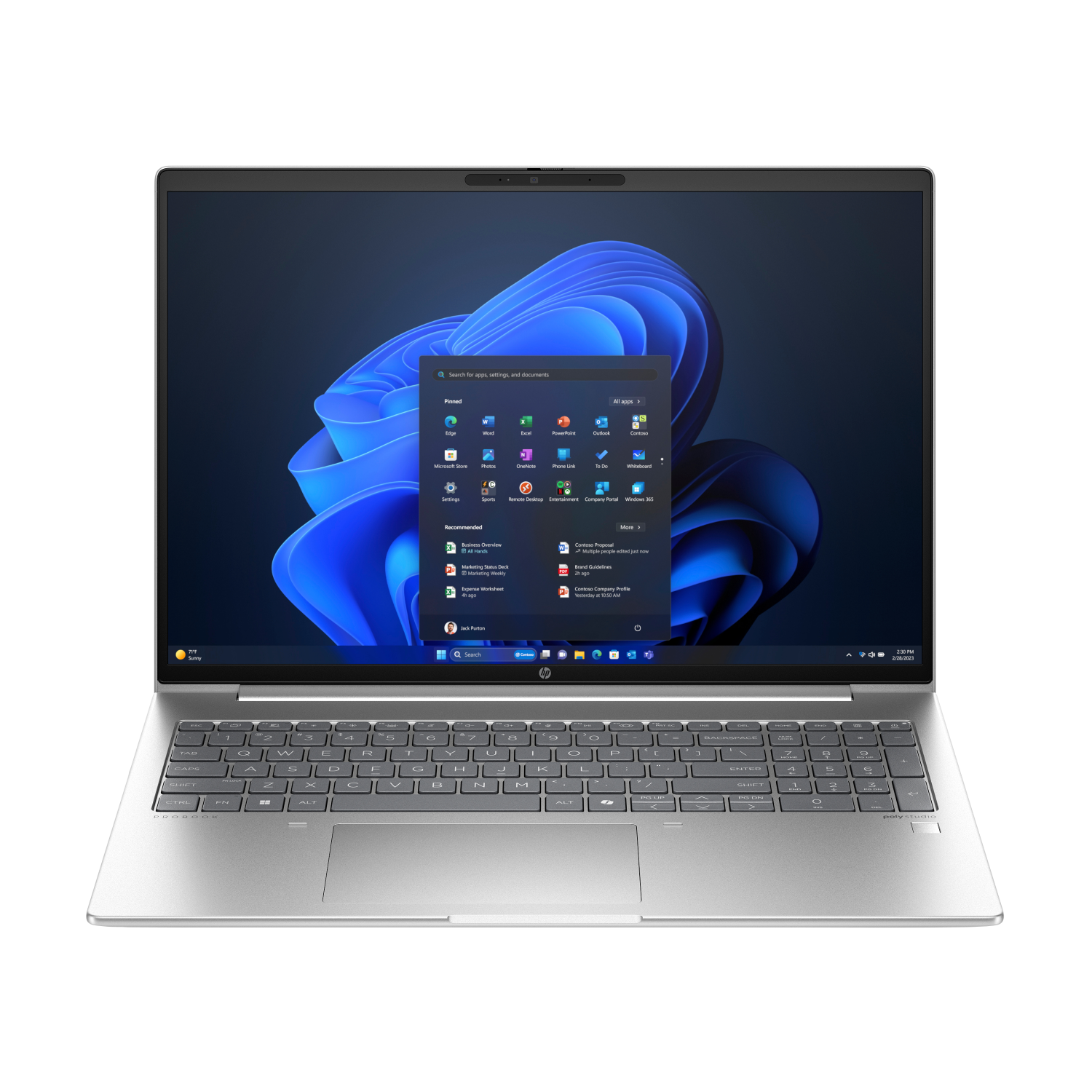 HP PB460G11 Laptops - 16 Inches - 16GB - Silver