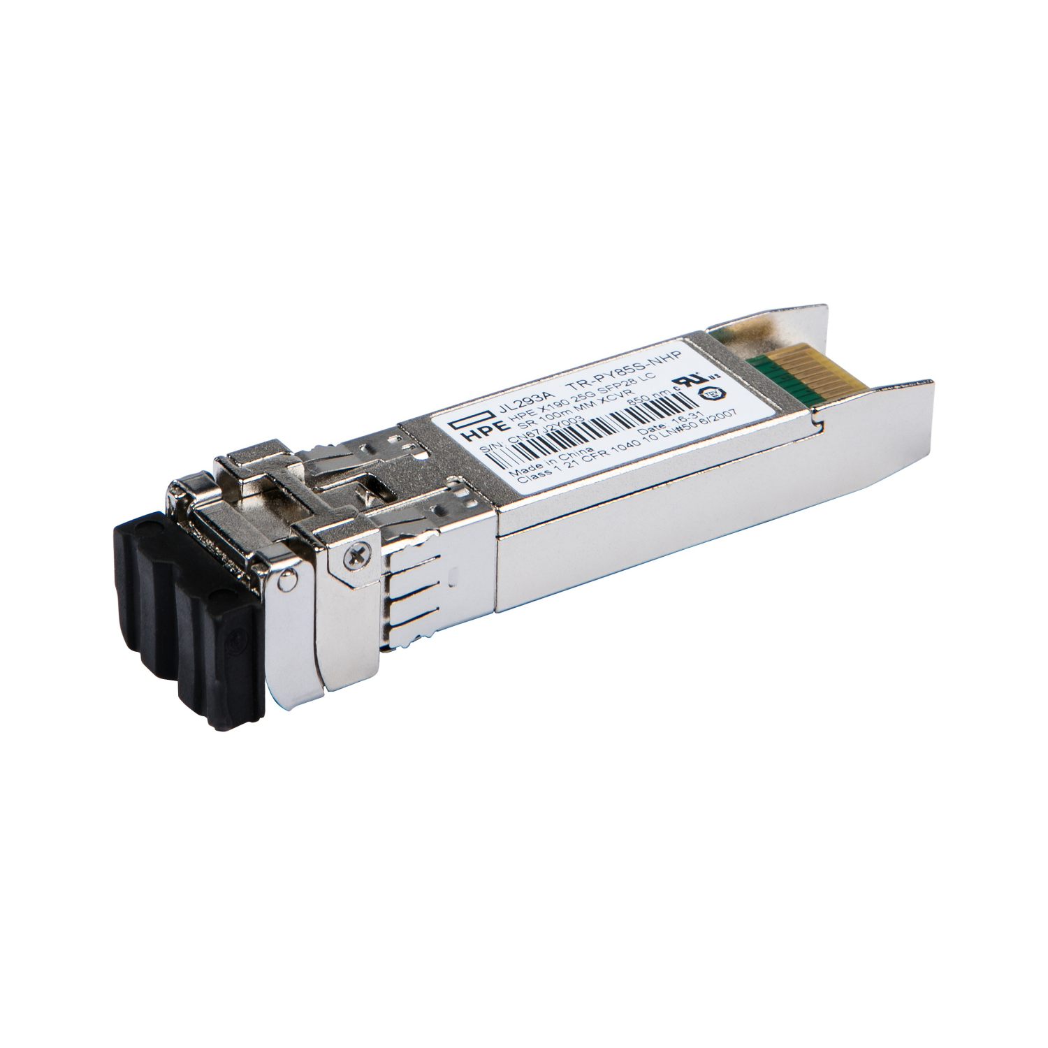 HP E NETWORKING X190 25G SFP28 LC SR 100M MM TRANSCEIVER