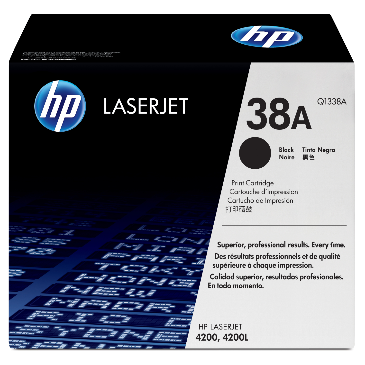 HP Q1338A/38A Toner cartridge black, 12K pages/5% for HP LaserJet 4200