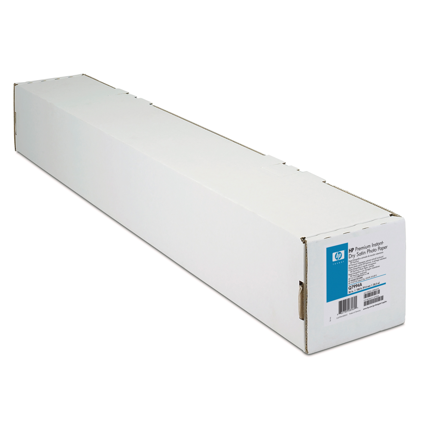 HP Premium Instant-dry Satin -1524 mm x 30.5 m (60 in x 100 ft) photo paper