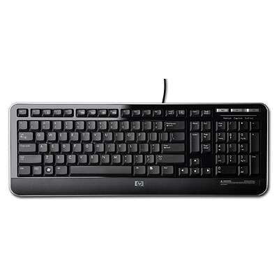 HP QY776AA Keyboards - Black