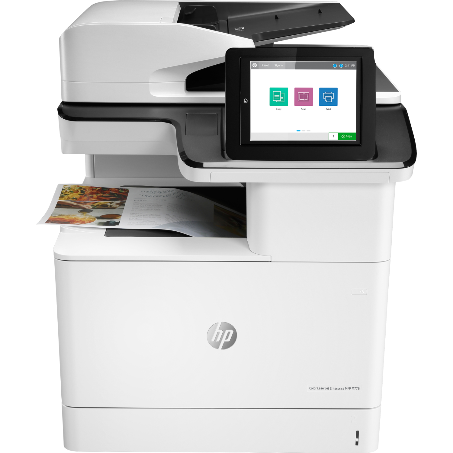 HP M776dn Multifunction Printers - 9 Inches - 3072MB - Multi
