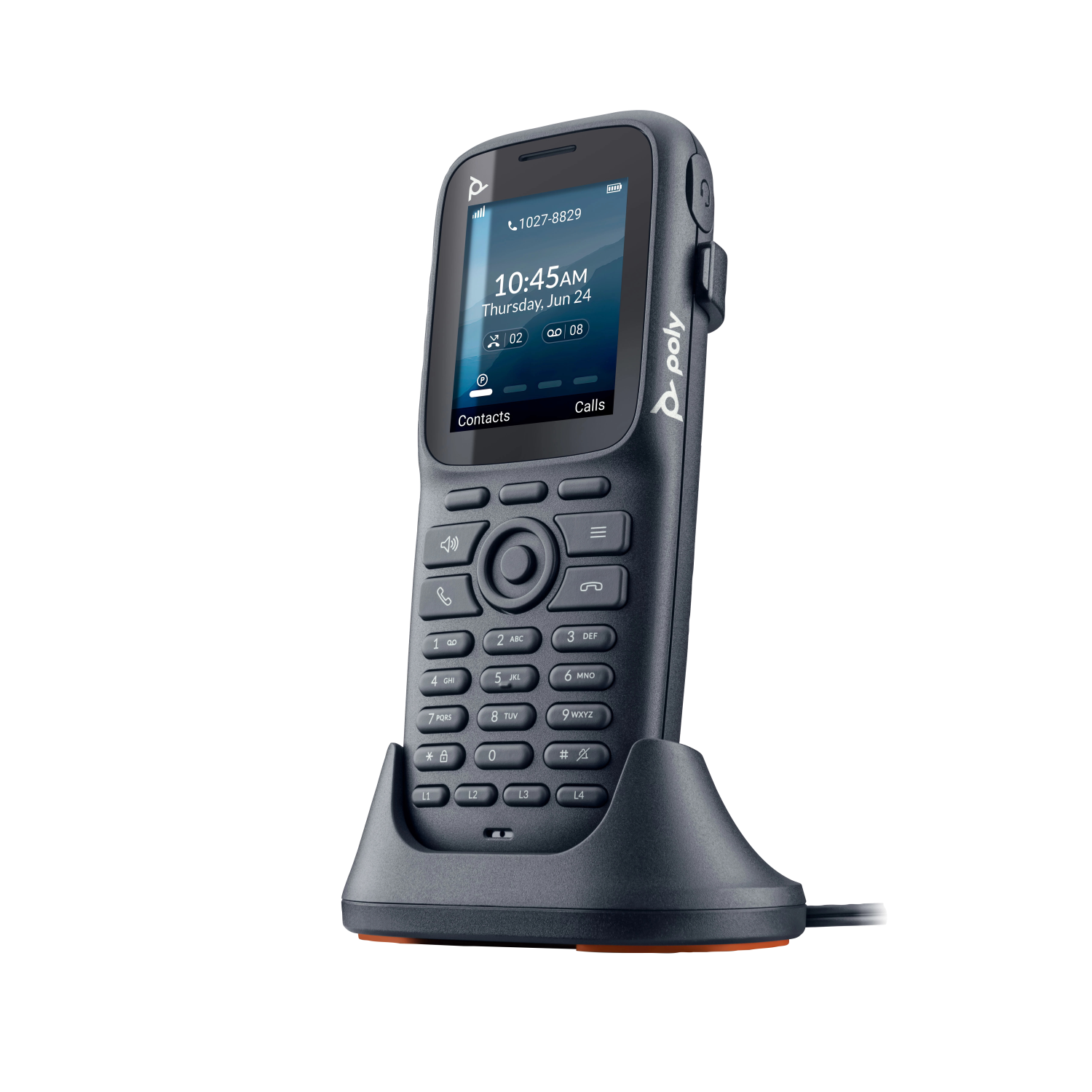 Poly Poly Rove 20 Single Cell DECT 1880-1900 MHz B1 Base Station and 20 Phone Handset Kit United Kingdom - UK English localization