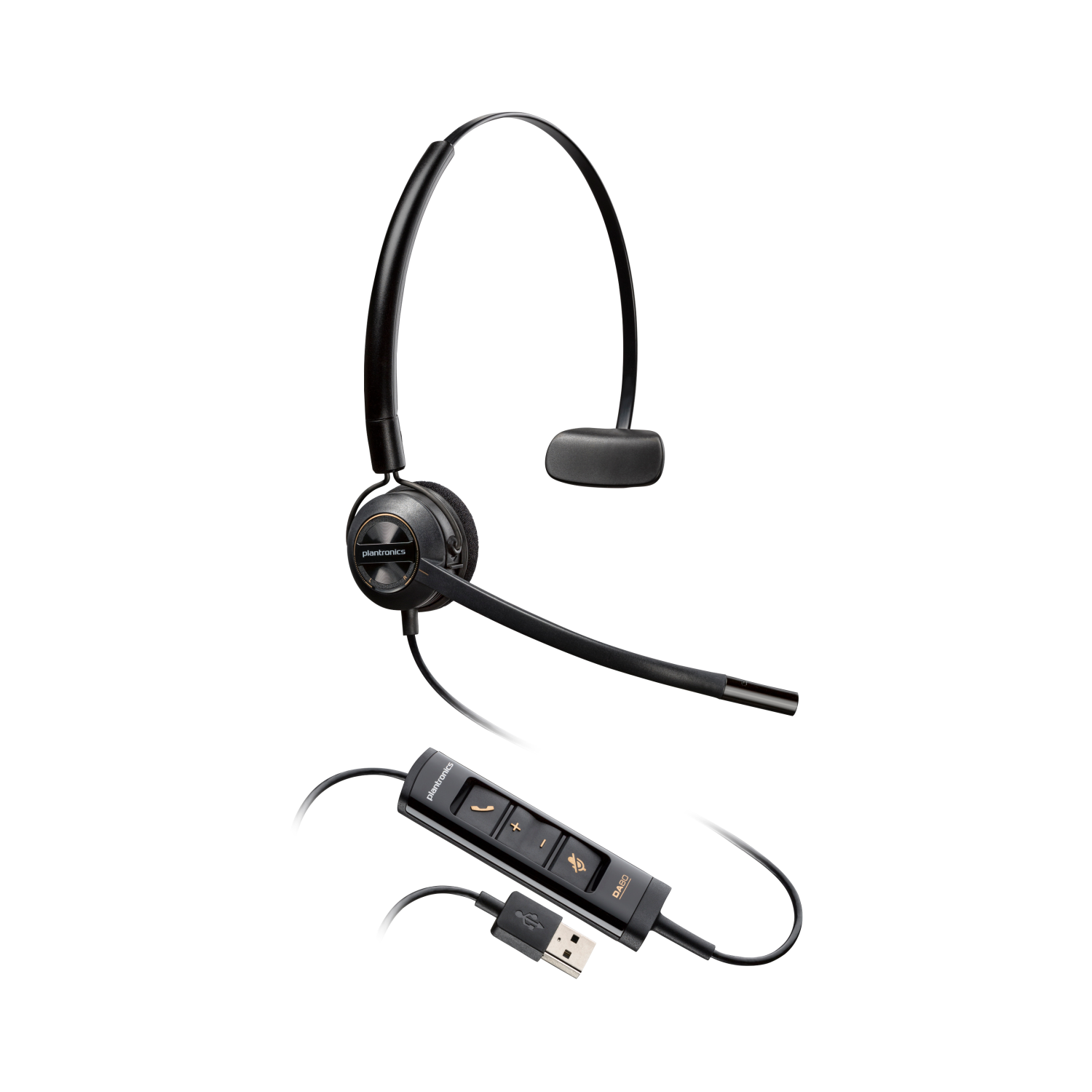 POLY EncorePro 545 USB-A Convertible Headset