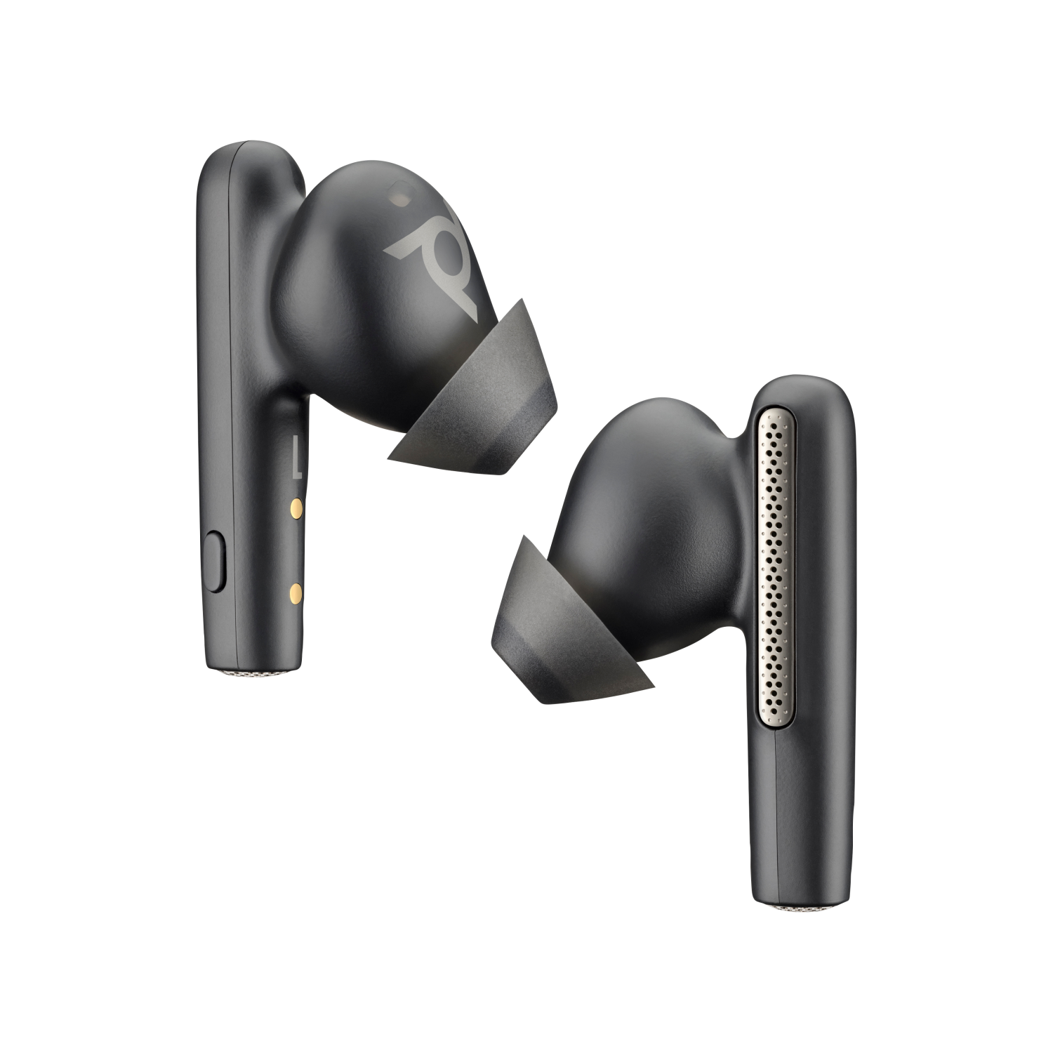 Poly Voyager Free 60+ UC Carbon Black Earbuds +BT700 USB-C Adapter +Touchscreen Charge Case