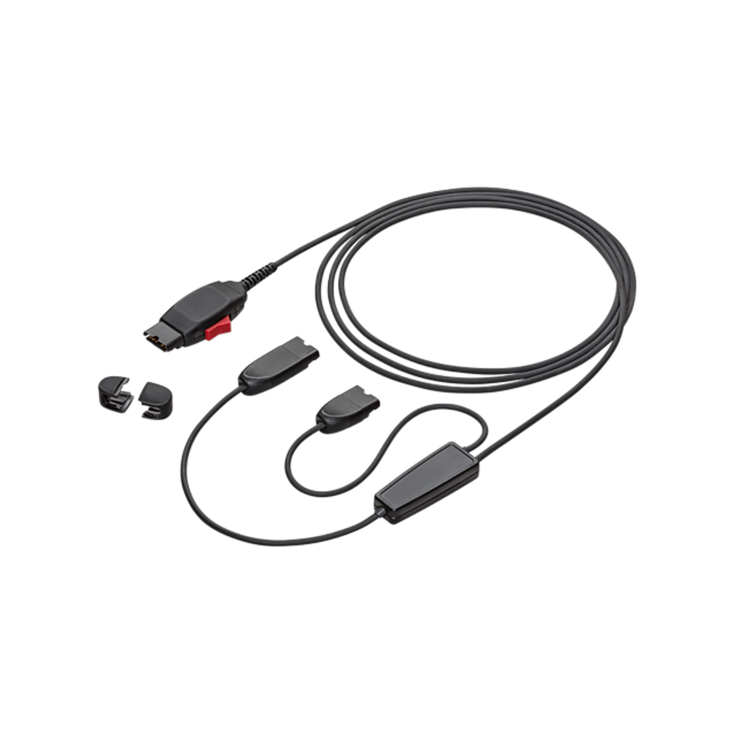 POLY Y Training Cable with QD Lock-Digital Headsets