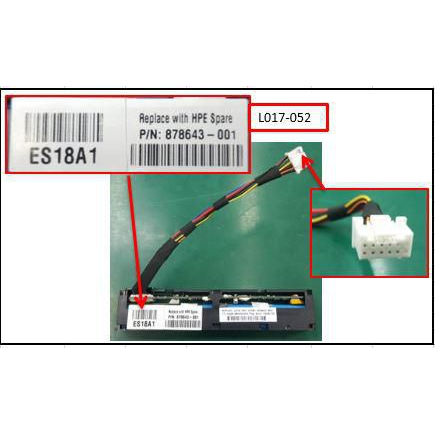 HPE Storage Battery 7.2V 1.5Ah