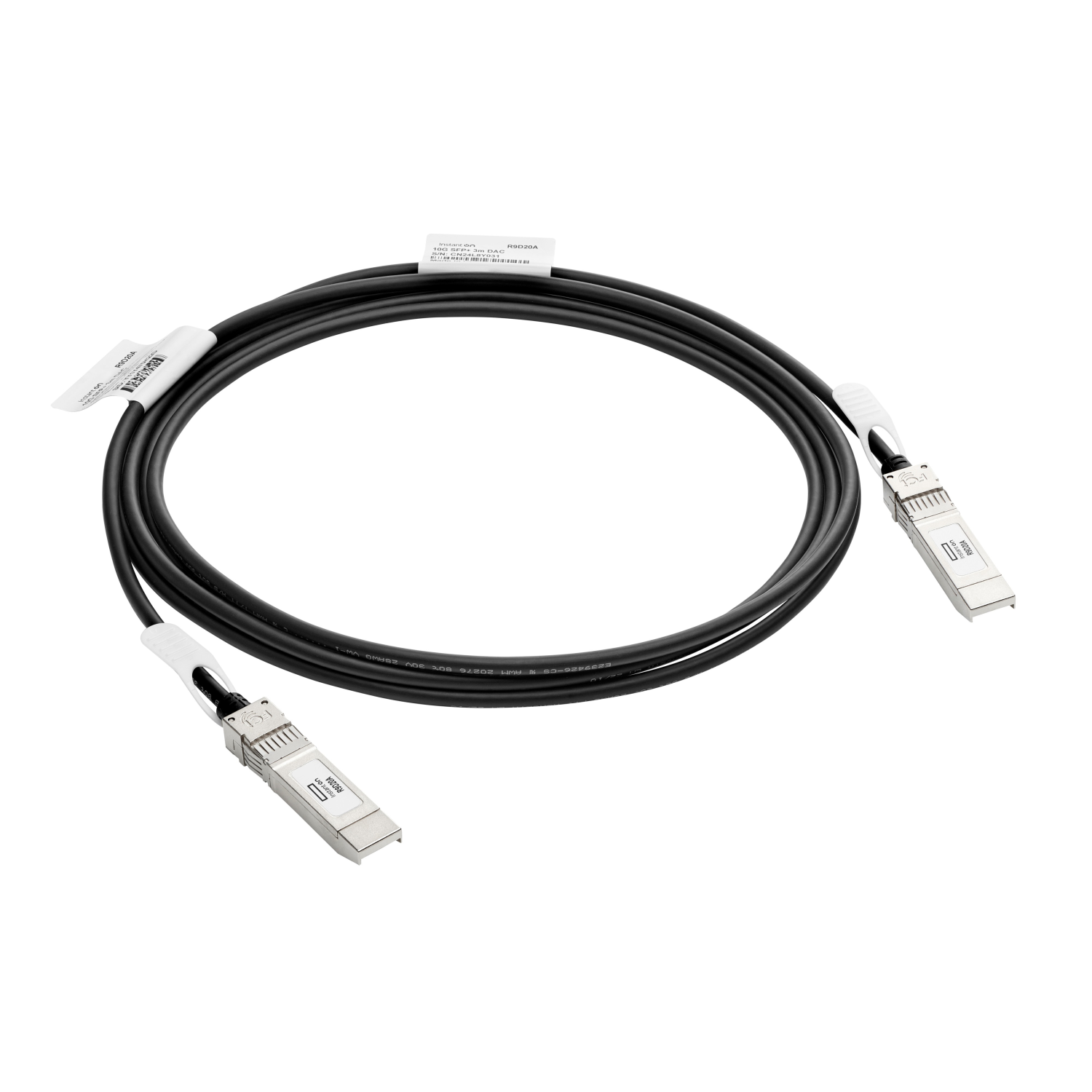 HPE 10G SFP+ / SFP+ 7m InfiniBand/fibre optic cable SFP+ Black