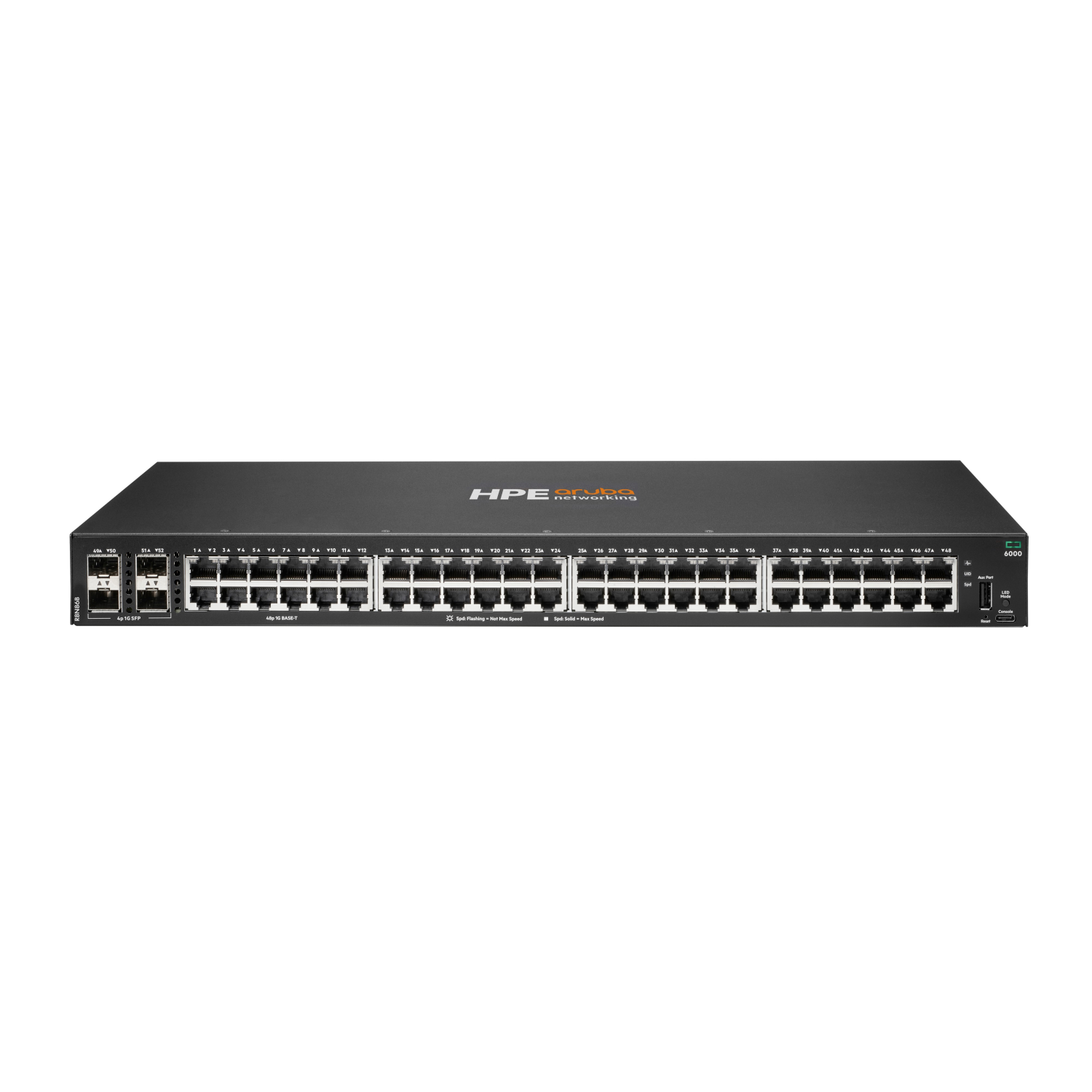 HPE 4SFP Network Switches - 4096MB - Black