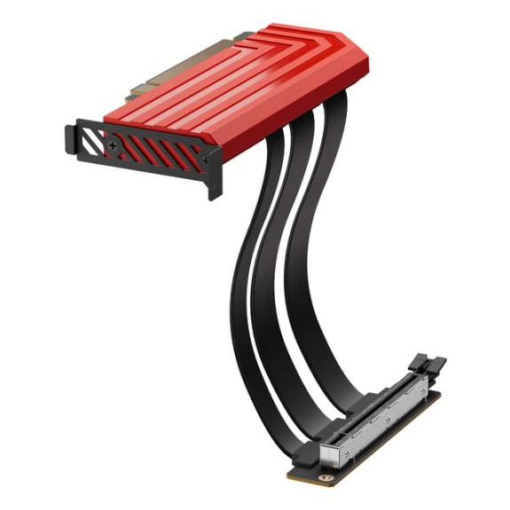 HYTE PCIE 5.0 RISER CABLE BLACK CHERRY