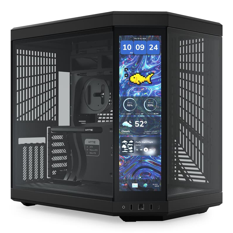 HYTE Y70 touch infinite Midi Tower Black