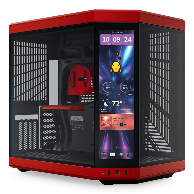 HYTE CS-HYTE-Y70TTI-RB Computer Cases - 14.9 Inches - Multi