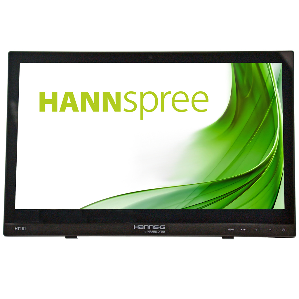 Hannspree HT161HNB Computer Monitors - 15.6 Inches - Black