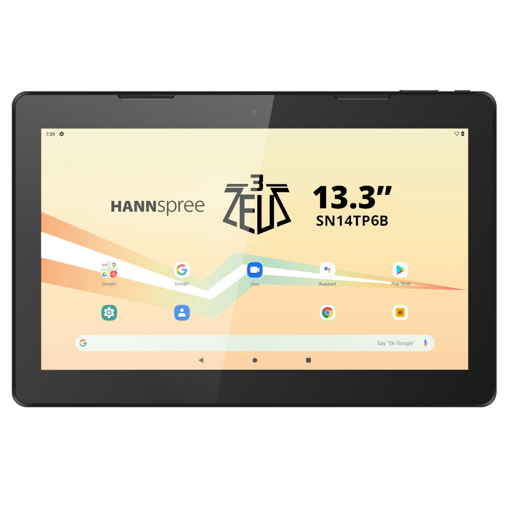 Hannspree 11ac Tablets - 13.3 Inches - 6GB - Black