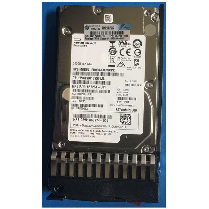 Hewlett Packard Enterprise 300GB Internal Hard Drives