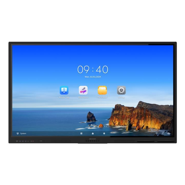 Hikvision DS-D5B75RB Interactive Whiteboards - 75 Inches - Black