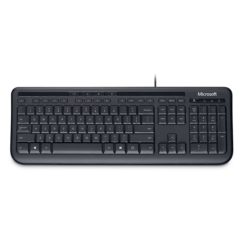 Incase Designed by Microsoft Wired 600 keyboard Office USB QWERTY US English Black