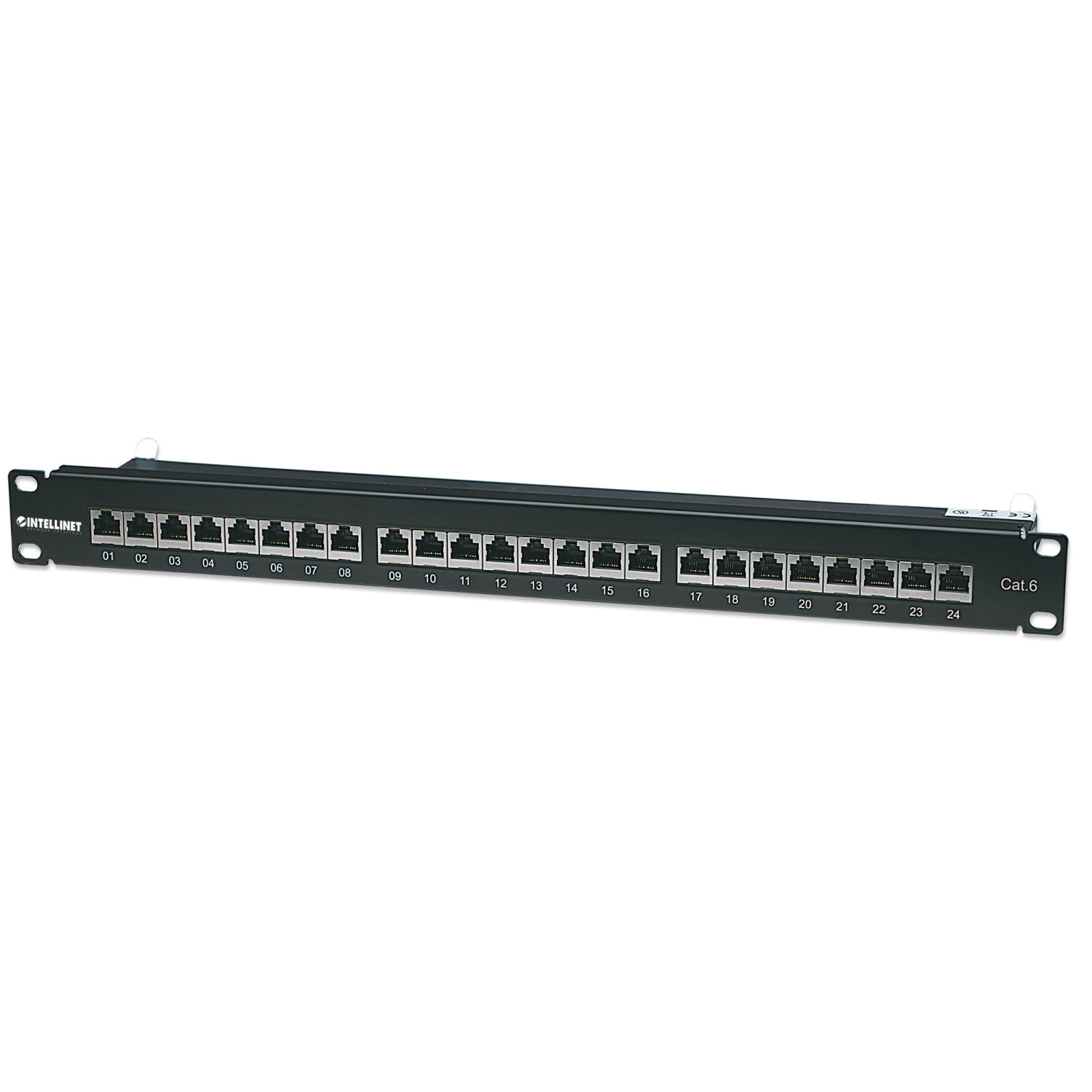Intellinet Cat6 Patch Panels - Black