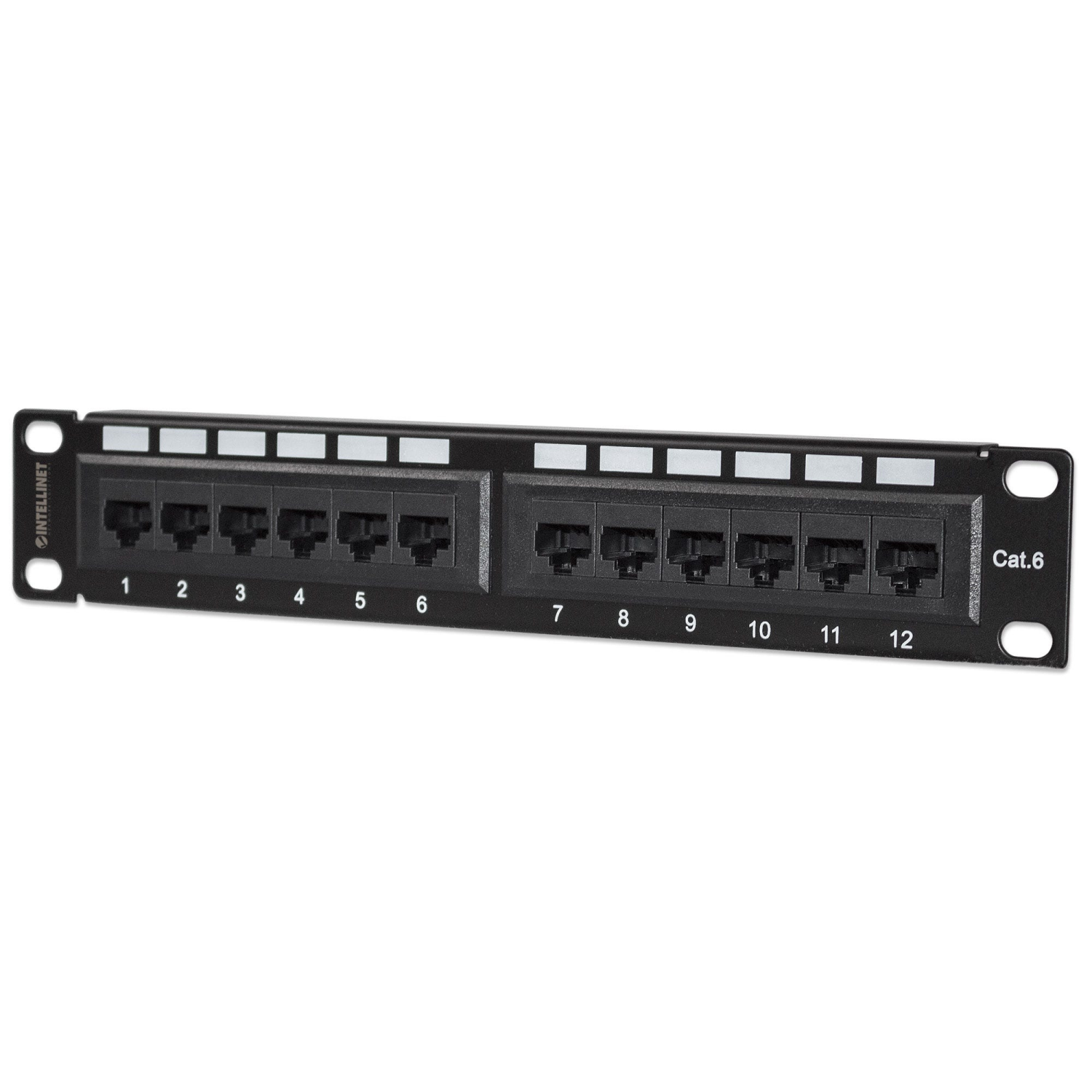 Intellinet Cat6 Patch Panels - Black