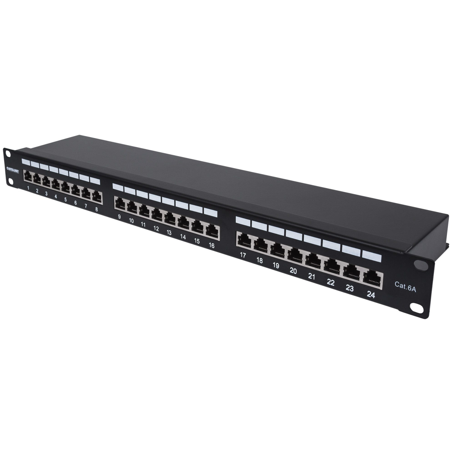 Intellinet Cat6a Patch Panels - Black