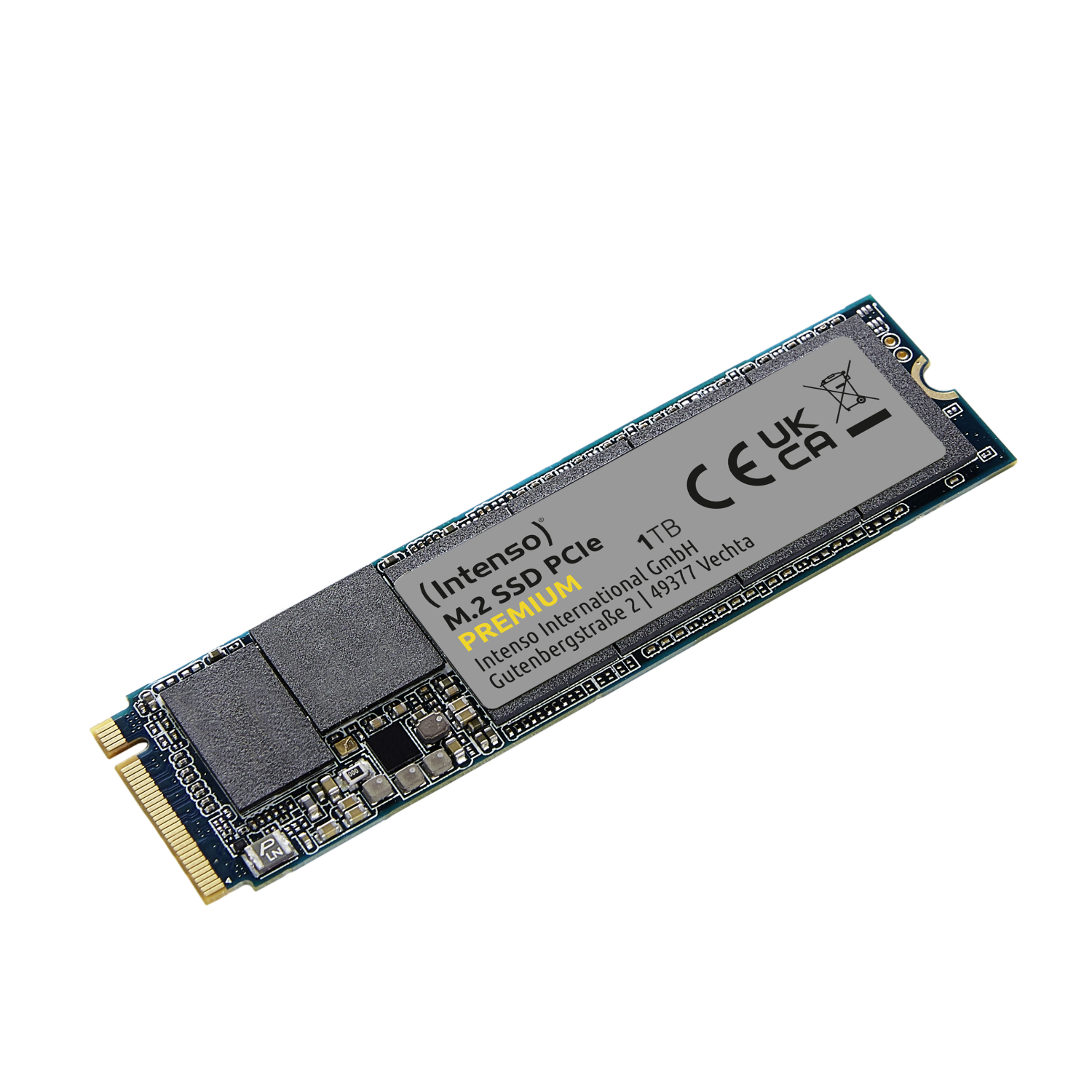 Intenso 3835460 internal solid state drive M.2 1 TB PCI Express 3.0 3D NAND NVMe