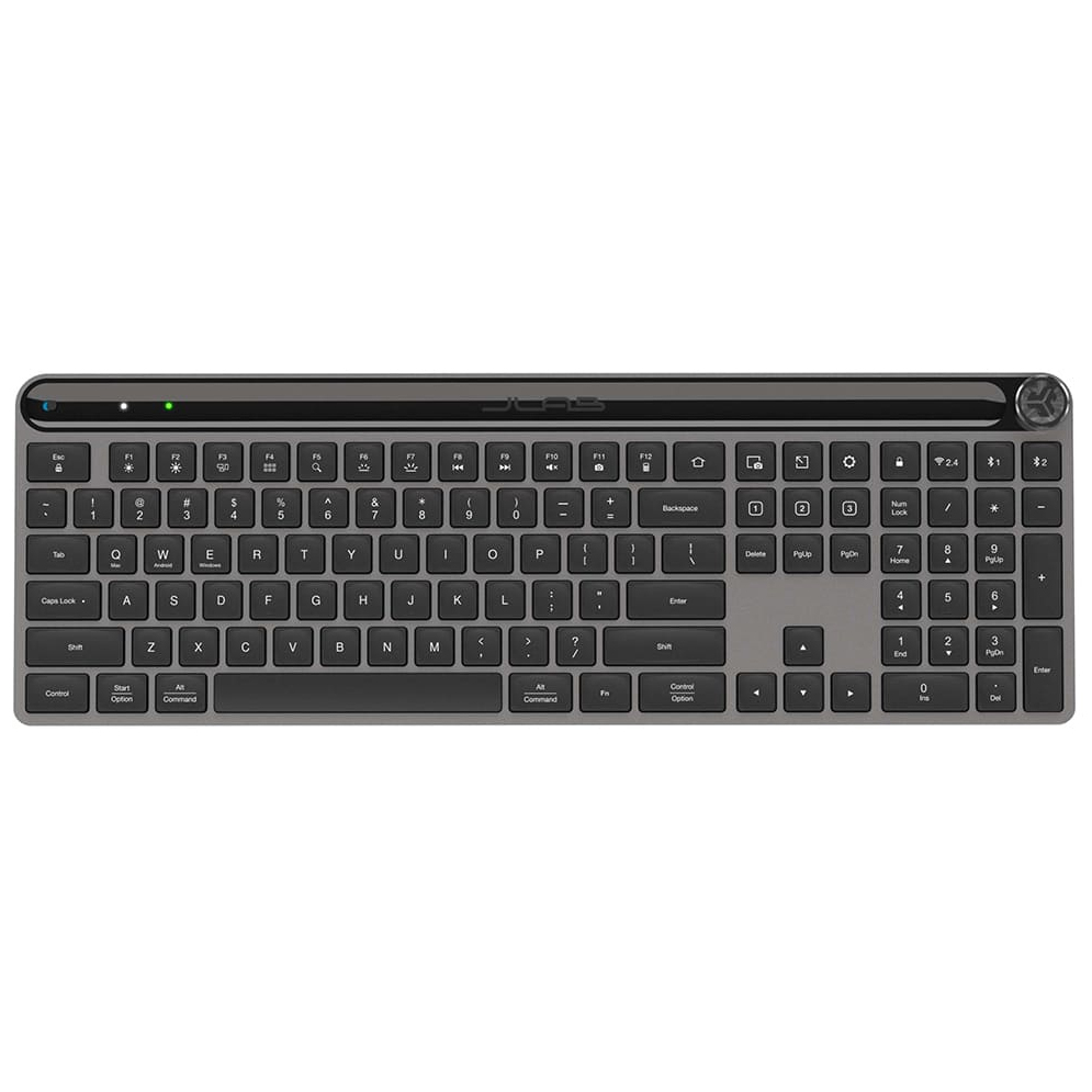 JLab Epic keyboard USB + Bluetooth QWERTY English Black