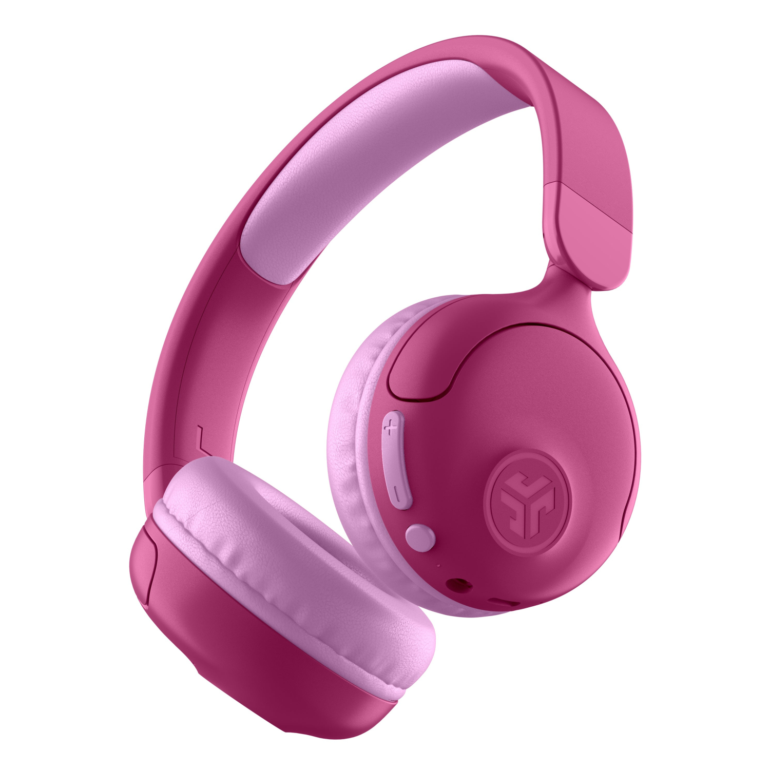 JLab JBuddies Pop Headset Wired & Wireless Head-band Calls/Music USB Type-C Bluetooth Pink