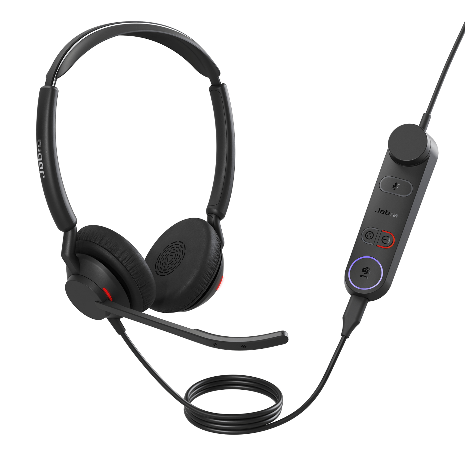Jabra Engage 50 II MS Stereo - Headset - on-ear - wired - USB-C, USB-A - noise isolating - Cisco Certified, Unify Certified, Certified for Microsoft Teams, Google Meet Certified, Amazon Chime Certified, Works With Chromebook Certified
