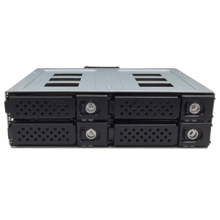 Jou Jye Computer 4-in-1 Storage Drive Enclosures - Black