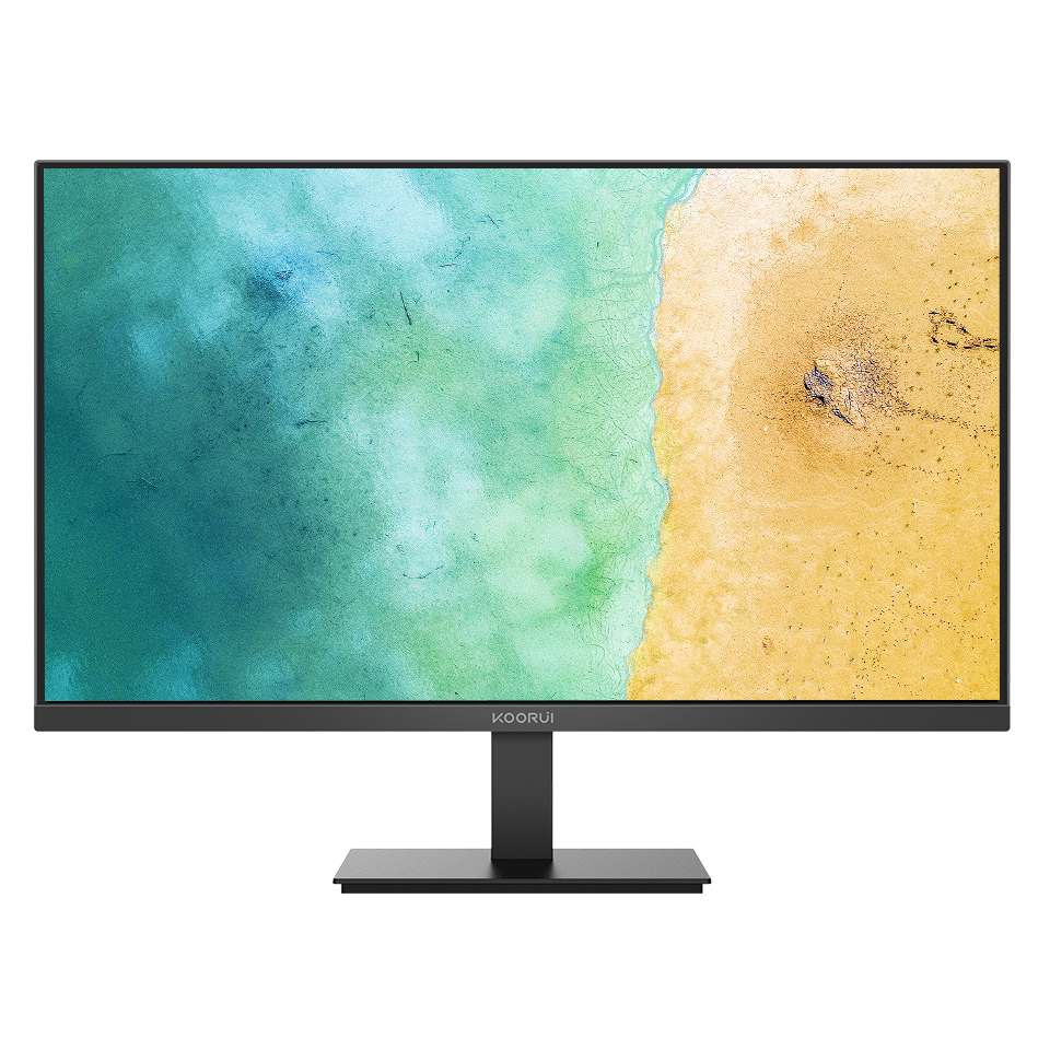 KOORUI E2711F Computer Monitors - 27 Inches - Black