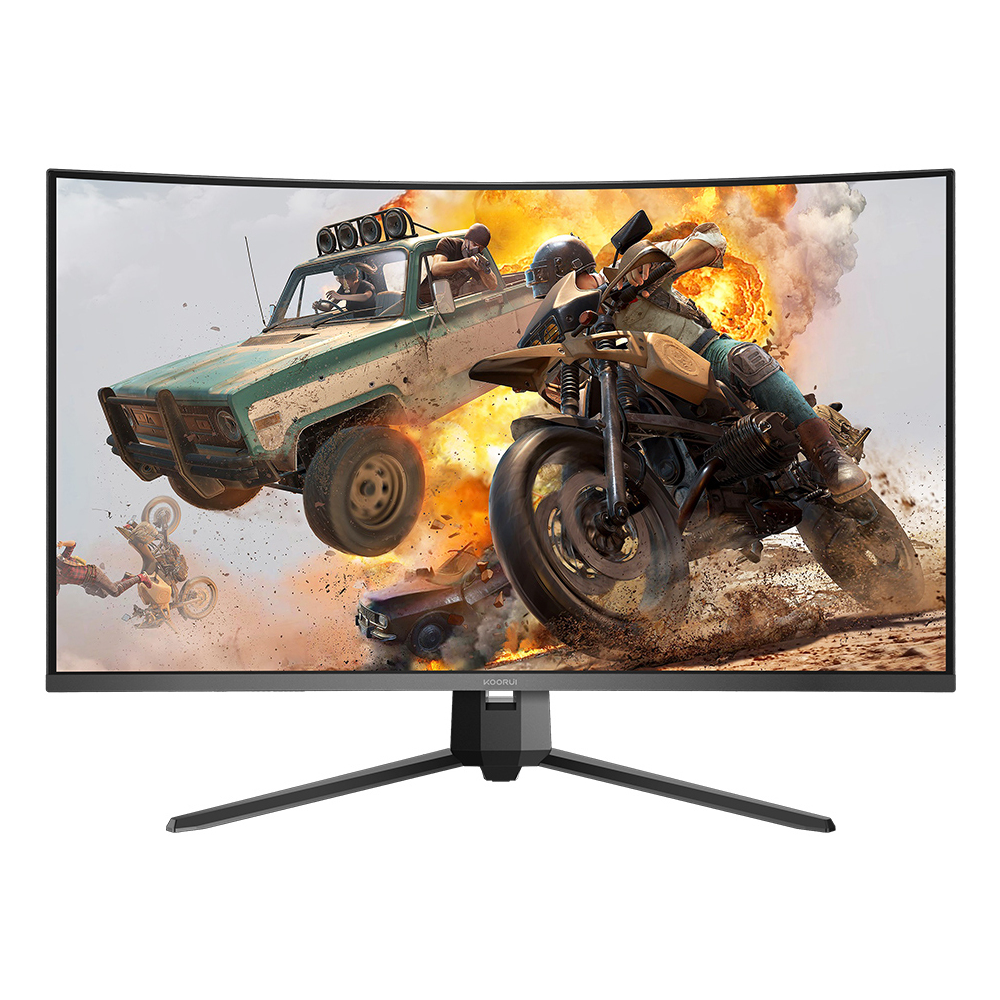 KOORUI G3221SC Computer Monitors - 31.5 Inches - Black
