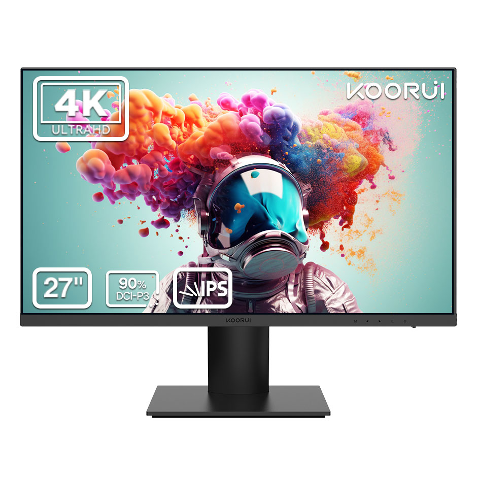 Koorui N07 computer monitor 68.6 cm (27") 3840 x 2160 pixels 4K Ultra HD Black