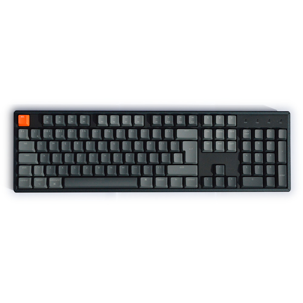Keychron UK K10 Bluetooth RGB Backlit Hot-Swap Linear Aluminium Mac/PC Keyboard