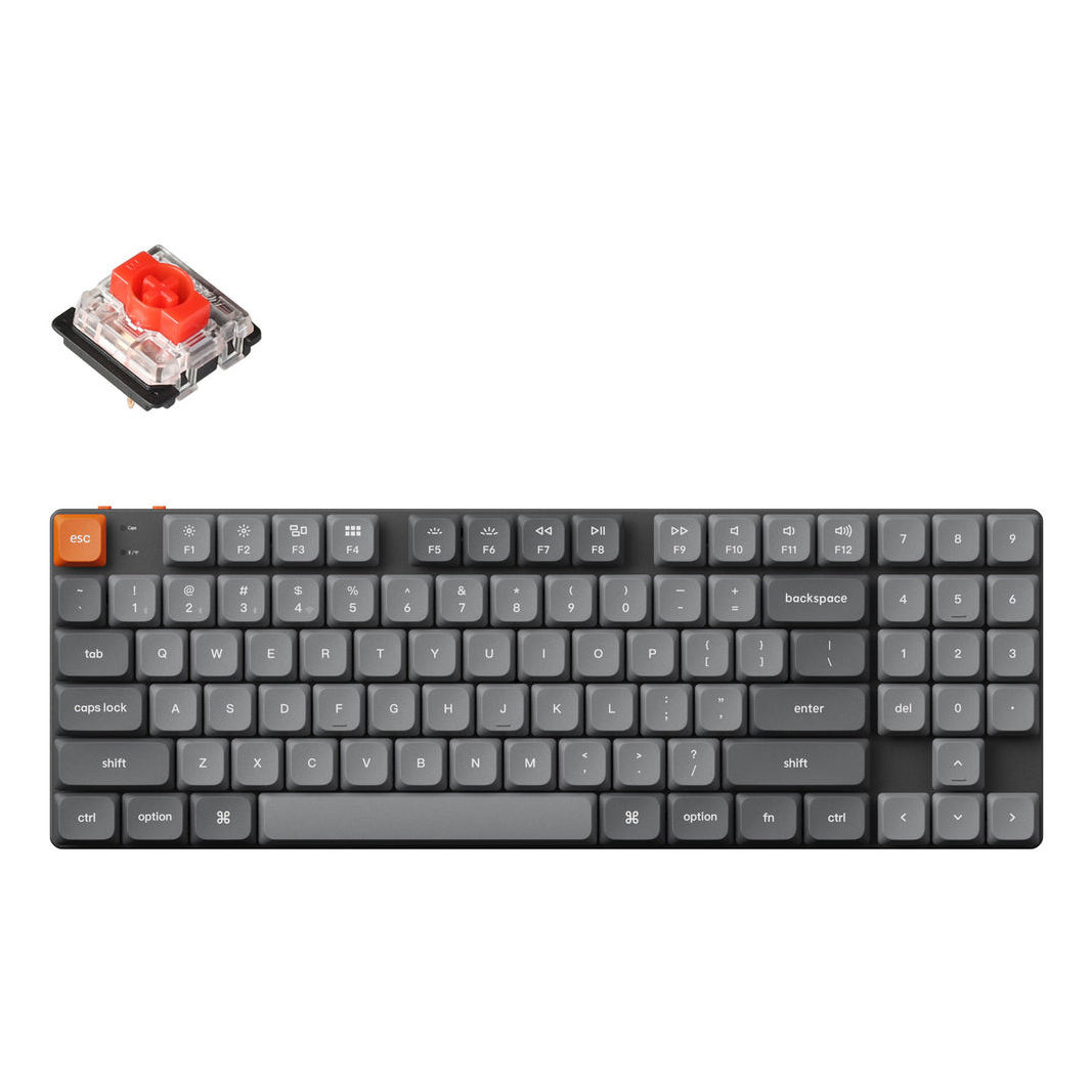 Keychron K13 Max keyboard Home/Office USB + RF Wireless + Bluetooth QWERTY US English Black