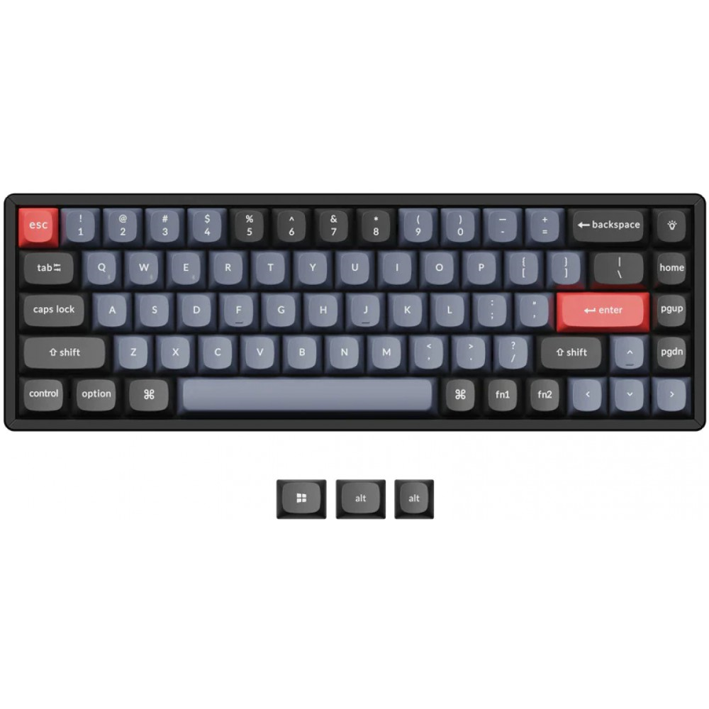 Keychron USA K6 Pro 65% QMK Bluetooth RGB Hot-Swap Linear Aluminium Mac/PC Keyboard