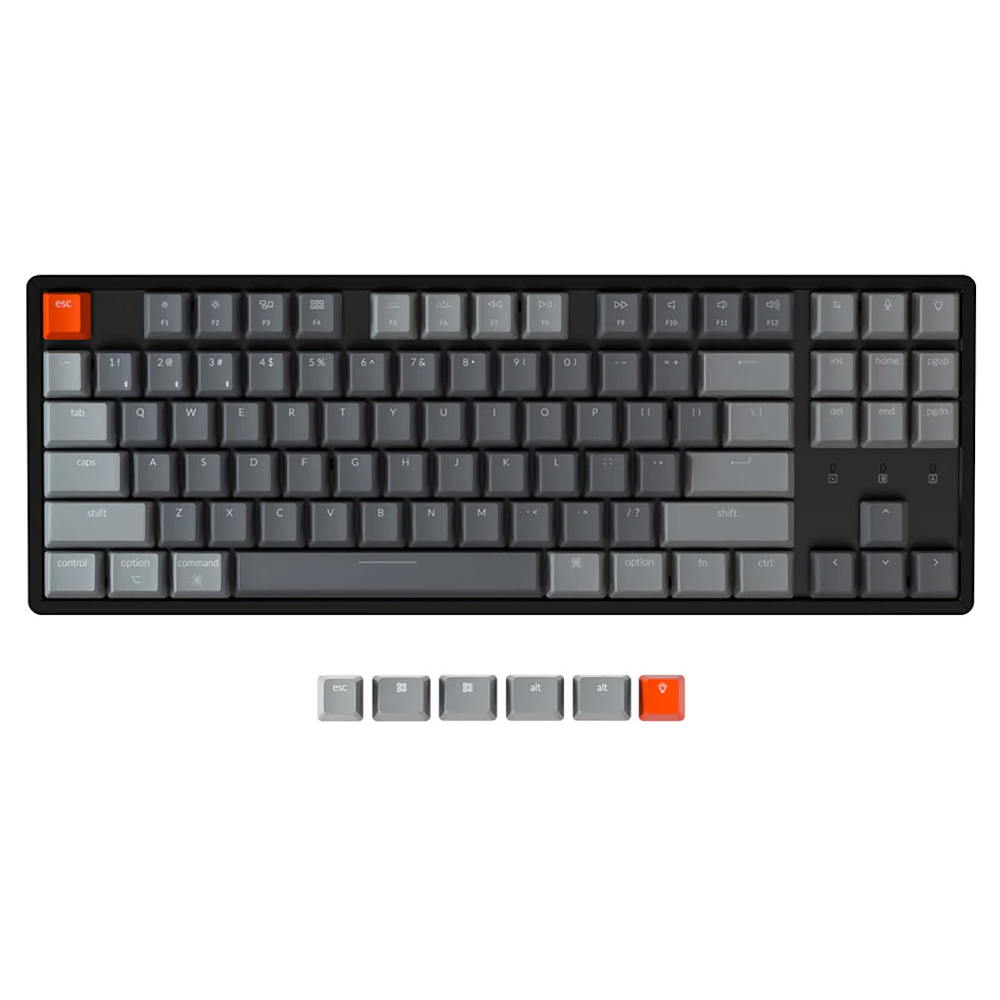 Keychron USA K8 Bluetooth RGB Backlit Tactile Aluminium Mac/PC Keyboard