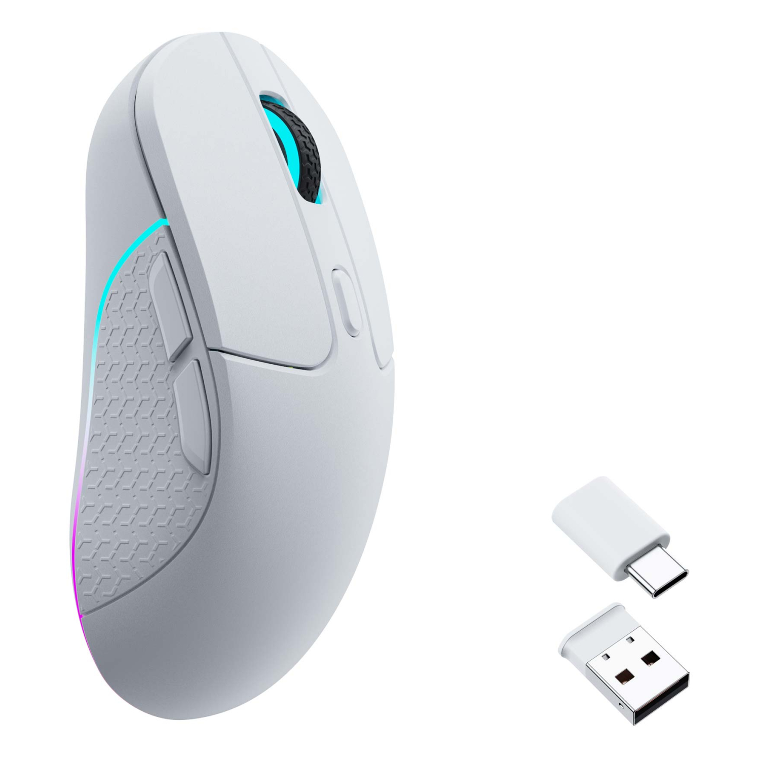 Keychron M3 mouse Gaming Right-hand RF Wireless + Bluetooth Optical 26000 DPI
