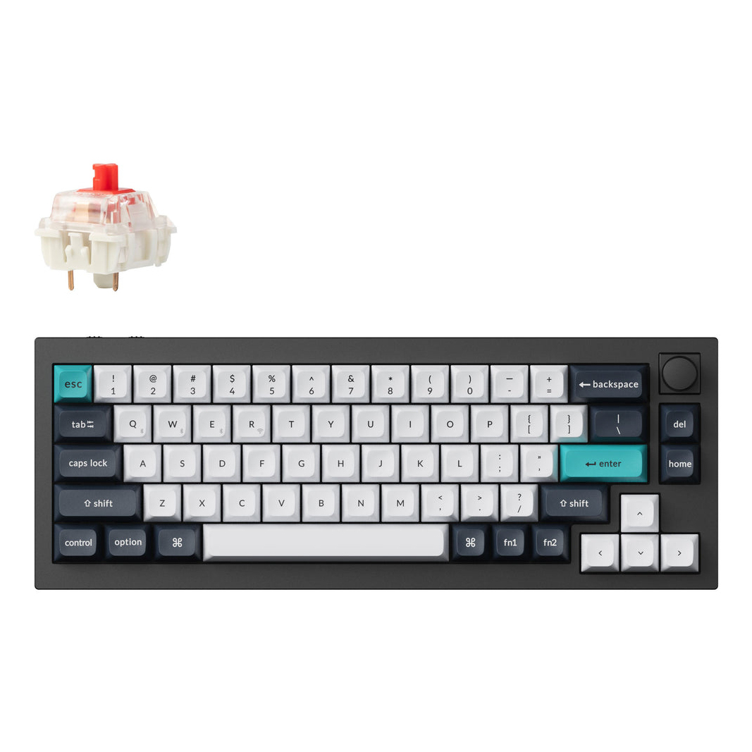 Keychron Q2 Max keyboard Home/Office USB + RF Wireless + Bluetooth QWERTY UK English Black