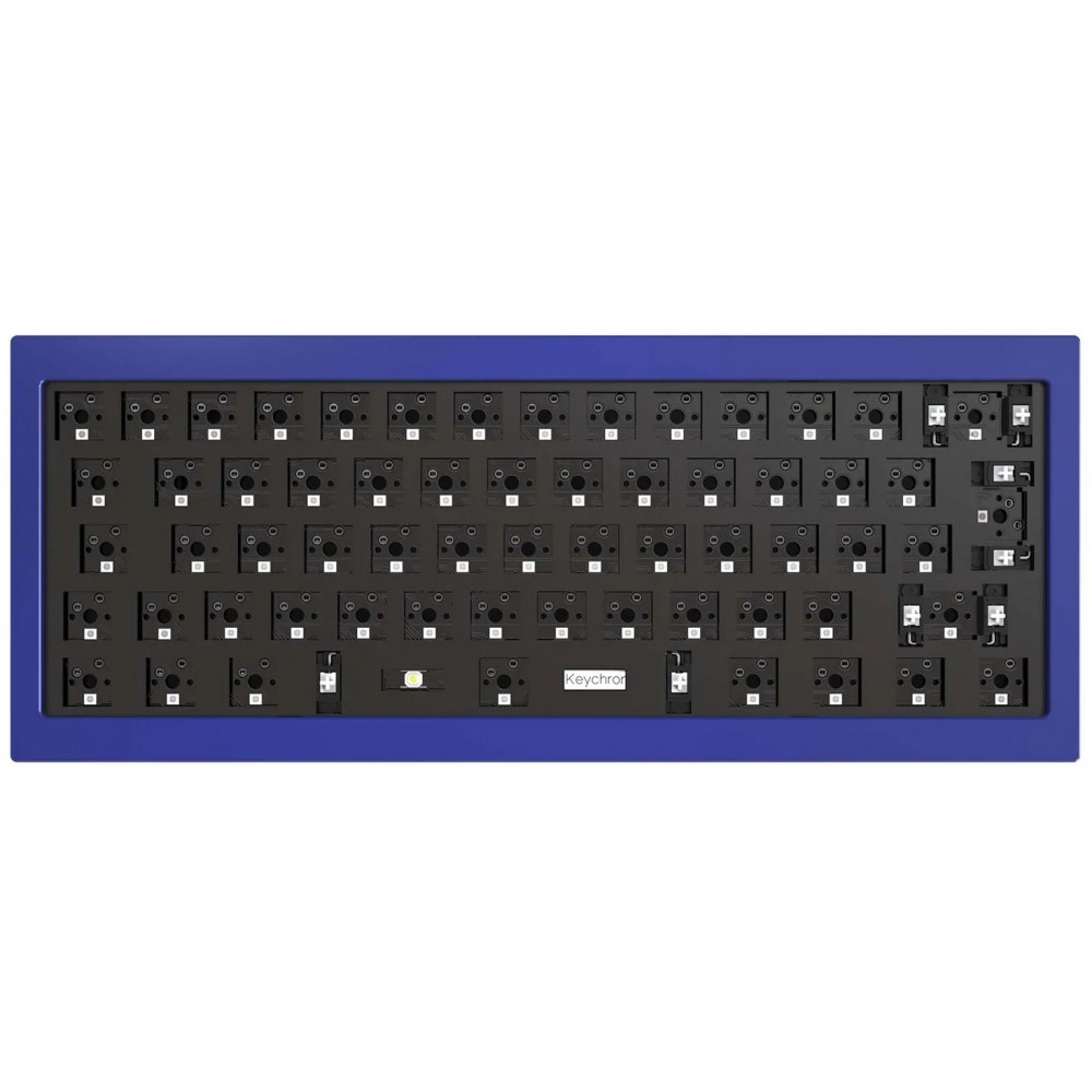 Keychron ISO Q4 60% QMK/VIA RGB Barebone Aluminium Mac/PC Navy Blue Custom Keyboard
