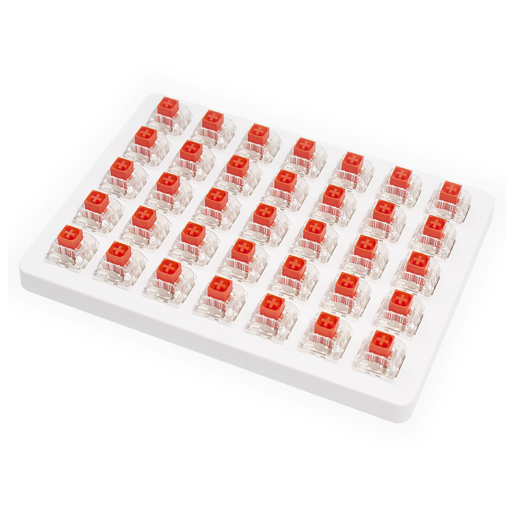 Keychron Kailh Box Red Switch Set and Holder 35