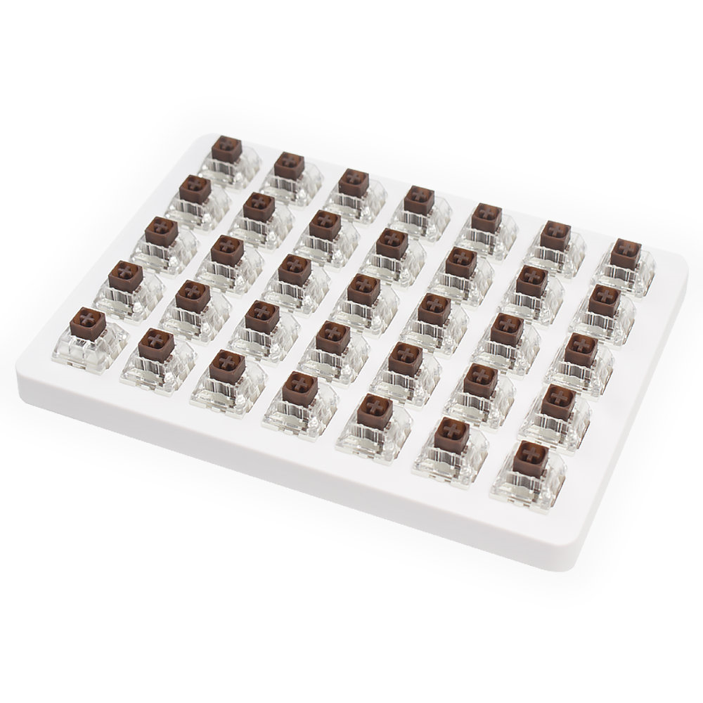 Keychron Kailh Box Brown Switch Set and Holder 35
