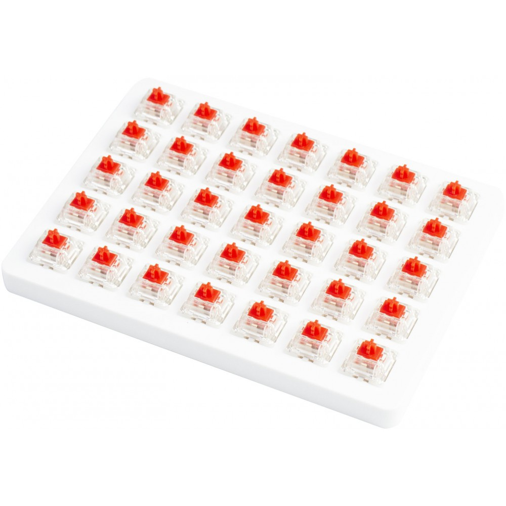Keychron Gateron Cap Red Switch Set and Holder 35