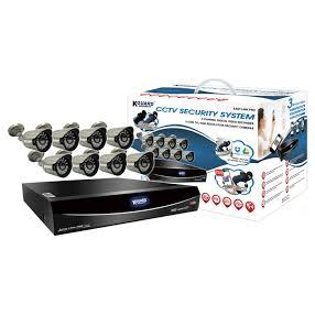 Kguard MARS HOME NVR COMBO KIT 4 CHANNEL 4 CAMS 1TB HDD