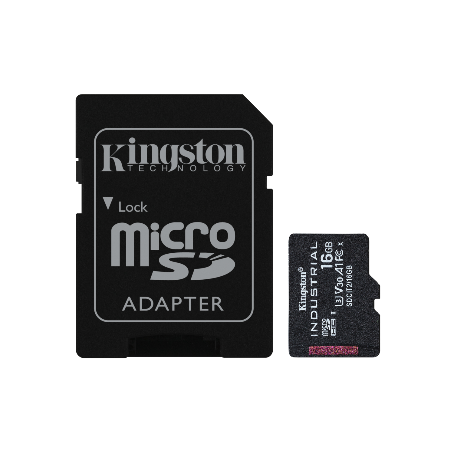 Kingston Technology Industrial 16 GB MicroSDHC UHS-I Class 10