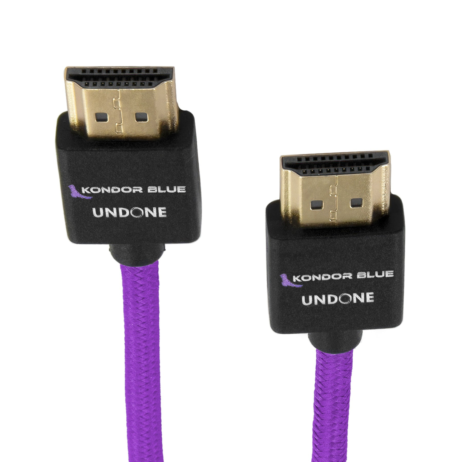 Kondor Blue Gerald Undone MK2 Full HDMI Straight Braided Cable